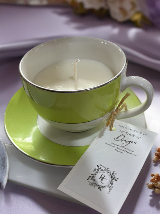 Tea cup candles